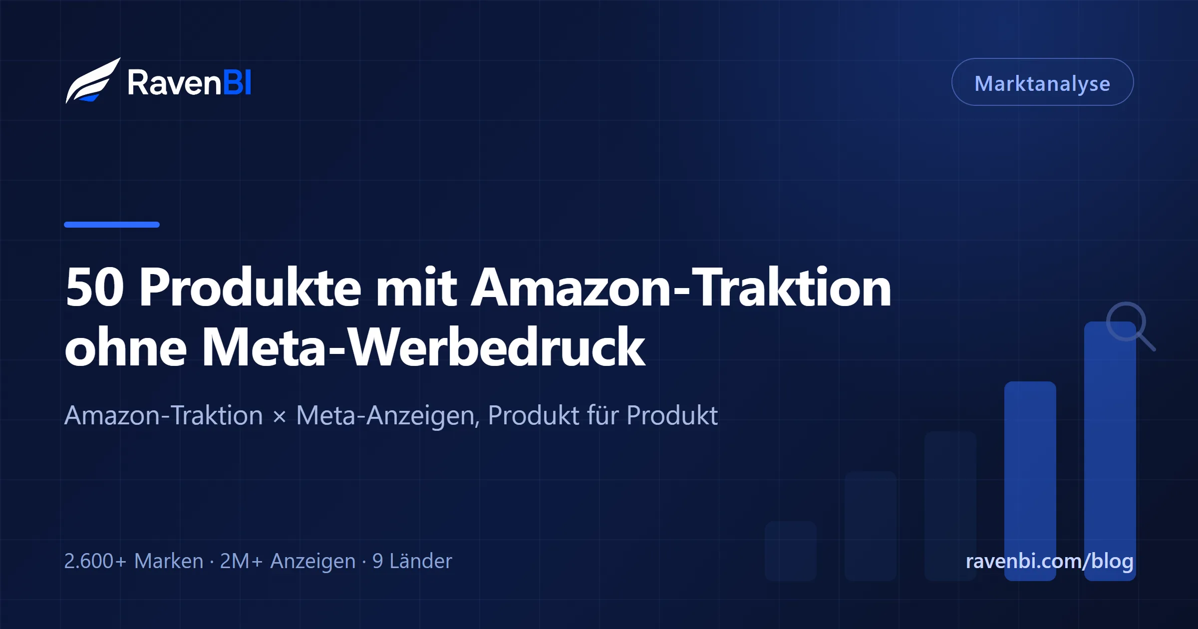 Amazon-Supplement-Trends 2026: 50 Produkte mit starker Traktion und wenig Meta-Werbedruck