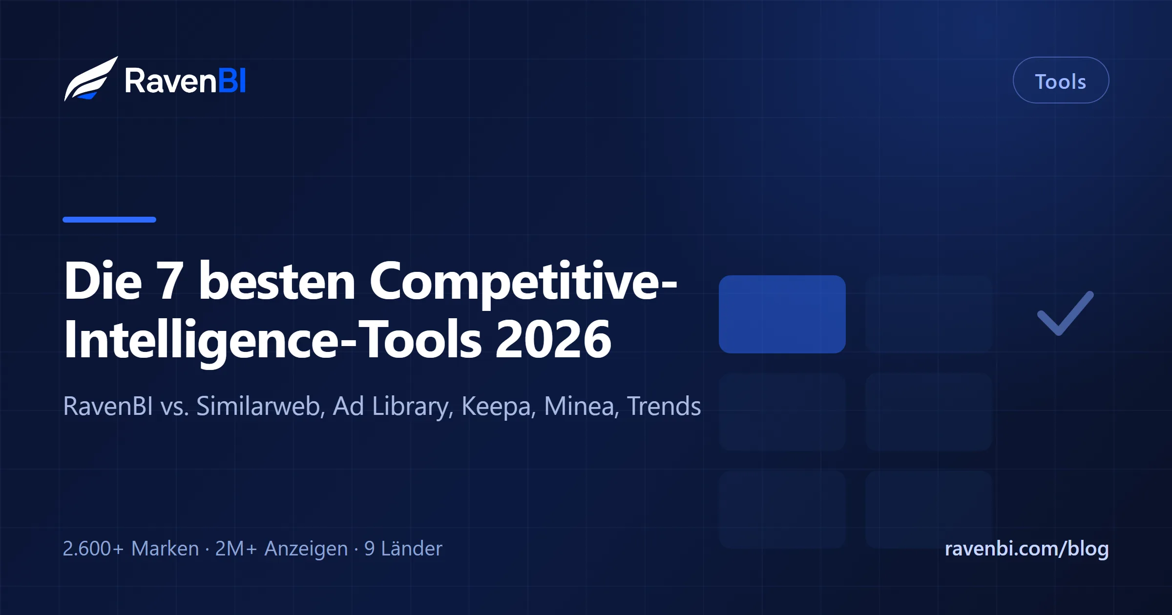 Die 7 besten Competitive-Intelligence-Tools für Supplement-Marken 2026