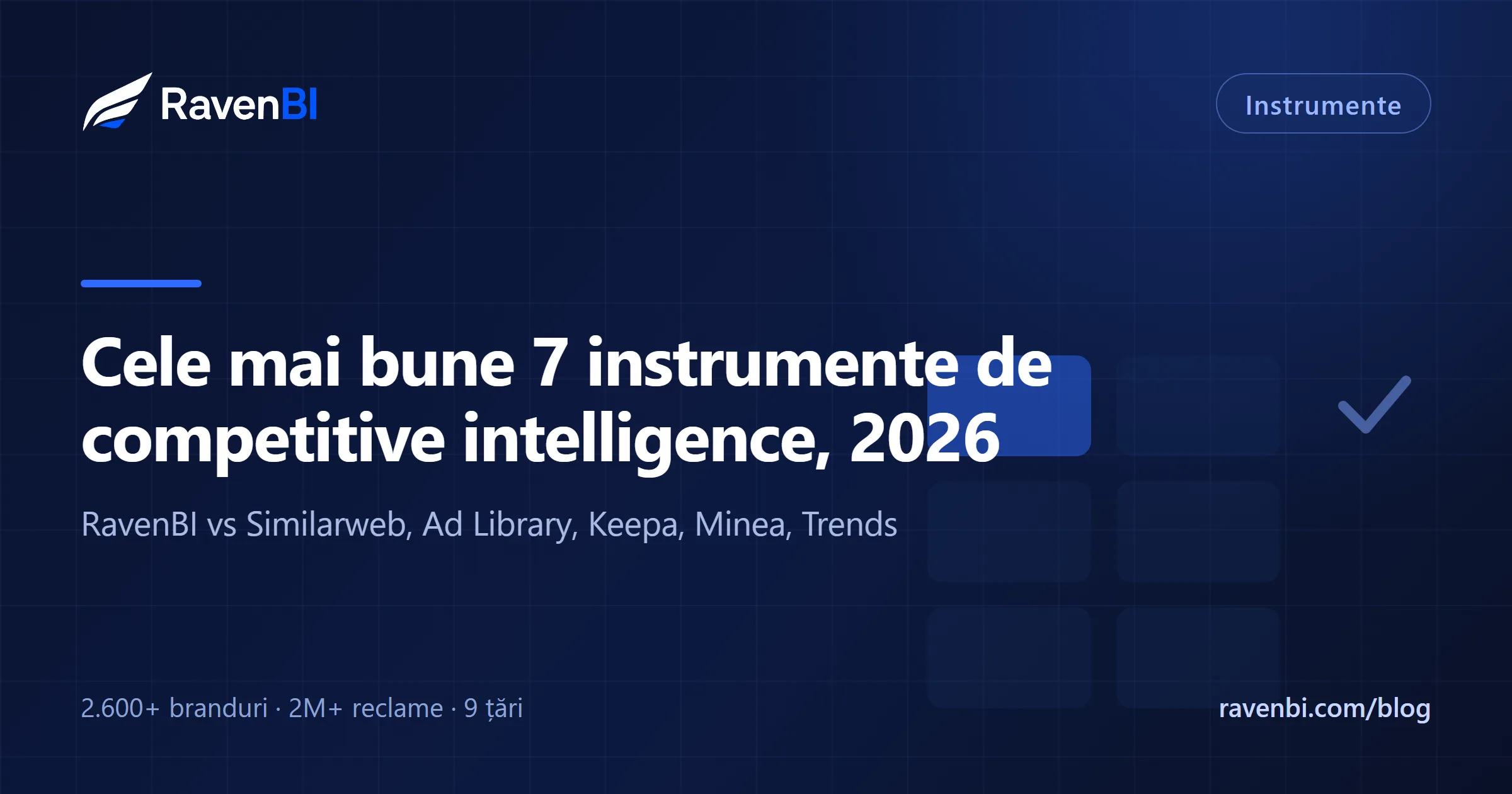 Cele mai bune 7 instrumente de competitive intelligence pentru branduri de suplimente în 2026